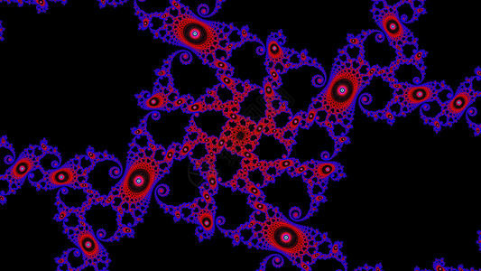 Mandelbrot 分形缩放模式几何学螺旋艺术背景图片