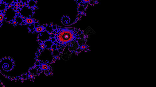 Mandelbrot 分形缩放模式艺术螺旋几何学背景图片