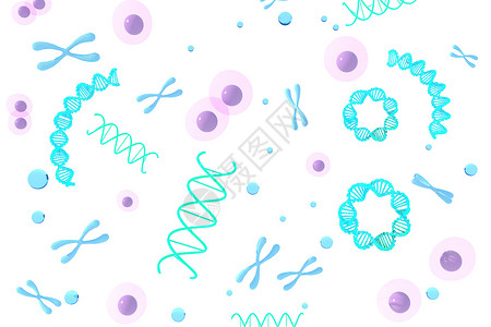 人类进化图染色体抽象科学 Background3d 插图的 3d 渲染技术药品基因组野生动物医疗基因微生物学研究蓝色艺术背景