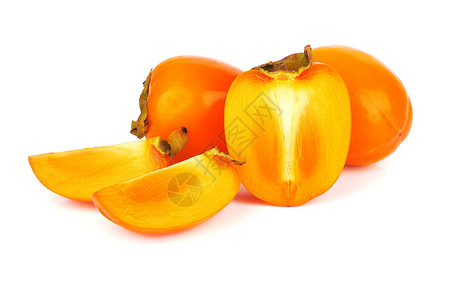 Persimmon 双环西蒙情调沙龙饮食午餐材料小吃食物果味橙子营养背景图片