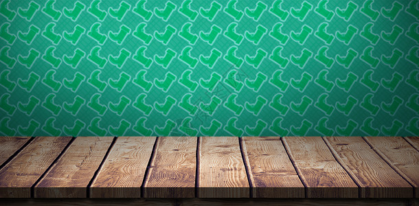 迪科圣壁纸桌面上方的帕特里克节壁纸网络假期不锈钢木板材料沟通桌子运气地面女人味背景