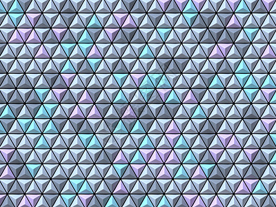 抽象几何四柔和色彩等边三角形回高清图片