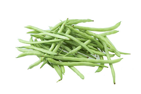 红花菜豆长豆脉冲蔬菜饮食白色食物绿色扁豆花园营养豆类背景