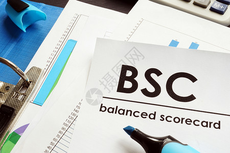关于平衡计分卡BSC在表格上的文件背景