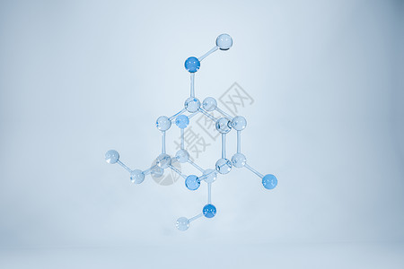 分子设计分子和生物学生物学概念 3d 渲染化学技术插图活力生物数据实验室细胞物理研究背景