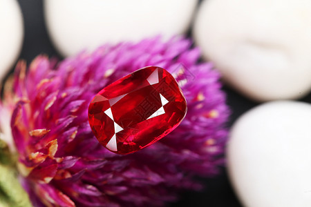 宝石红色白色钻石岩石奢华矿物红宝石宝藏石头蓝色高清图片