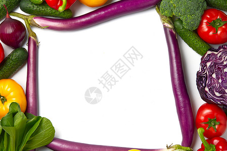 蔬菜边框一张空白的纸躺在一个蔬菜布局上 里面有不同种类的蔬菜 小样 五颜六色的新鲜蔬菜食物背景边框 家庭厨房 素食嘲笑木头农民桌子生产水背景