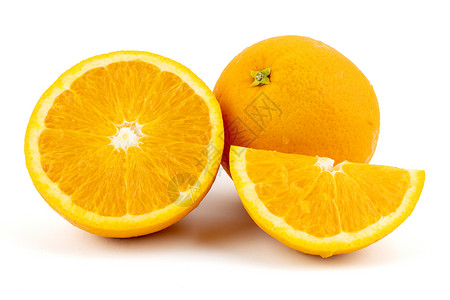 白色背景上隔离的新鲜橙 另存为剪辑团体剪裁饮食脐橙果汁热带异国叶子橙子树叶背景图片