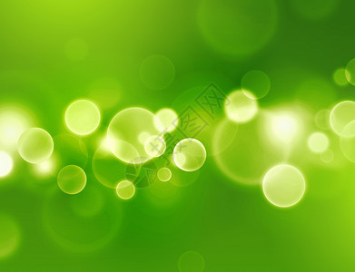 绿色魔法状光效绿色感觉辉光魔法生态生物背景气泡化妆品能源圆圈环境背景