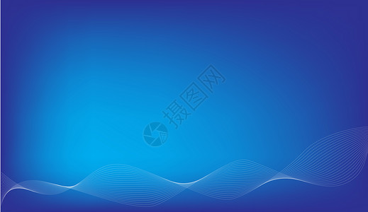 排灯节浅蓝色波浪抽象背景 抽象的蓝色背景彩虹概念互联网艺术横幅绘画水平屏幕相机电脑背景