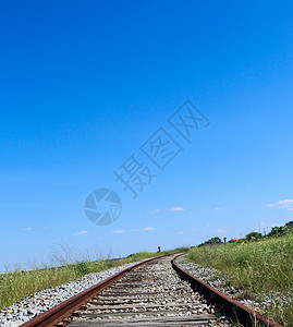 旧铁路 老的 轨 路高清图片