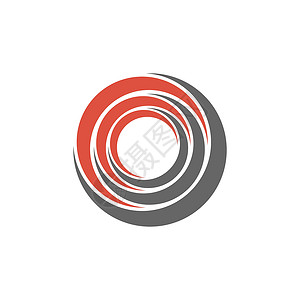 圆圈矢量漩涡矢量设计 Logo 模板插图设计插图设计 矢量 EPS 10互联网网络标识战略网站圆圈装饰风格工作室成功背景