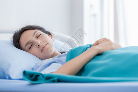 考试必过病人在医院睡过觉了疾病诊所卫生女士咨询女性考试手术保健枕头背景
