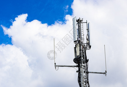 无线基站电讯塔全球媒体设备手机信息天线通讯数据电话广播背景