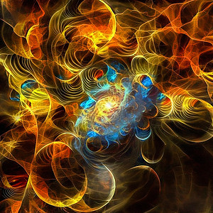 颜色的伏变隧道插图物理学星系蓝色门户网站虫洞旅行量子理论背景图片