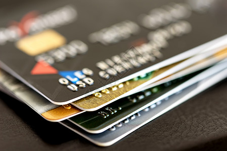 信用卡结卡宏观芯片黑色卡片银行卡取款机塑料交易借方银行自动取款机高清图片素材