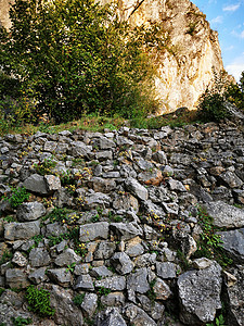 阿格泰利克的石墙高清图片