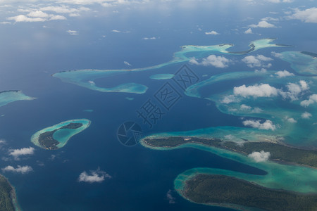 所罗门群岛空中观点组织潜水热带蓝色眼睛旅行珊瑚假期海景天空地球背景