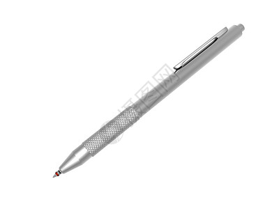 银色优雅球点笔墨水写作笔记铅笔金属笔芯背景图片