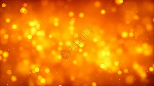 高清 Loopable 背景与漂亮的橙色粒子背景图片
