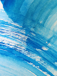 抽象水彩绘背景染料艺术品洗图工艺创造力手绘印迹绘画水彩海浪背景图片