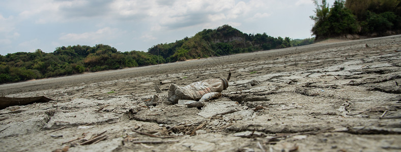 素材限制破解关塔那摩 台南 台湾的干旱湖 缺乏水的概念损害气候淤泥天气养护季节水库环境警告帮助背景