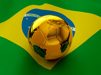 足球球旗帜杯子插图运动地球游戏世界国家团队背景图片