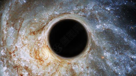 银河黑洞空间的黑洞星云星星物理天空3d天文学气氛时间宇宙小说背景