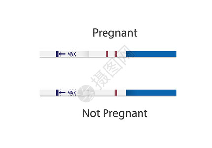 排卵试纸早孕试纸 消极和积极的选择 为孕妇设置 它制作图案矢量测试水平插图药品幸福女士婴儿母性女性医疗背景