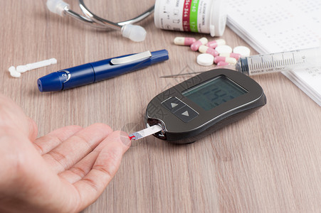 低血糖症医疗的工具高清图片