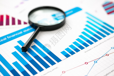 益处财务统计文件 在办公表格上有透镜经济学投资销售职业商业检查平衡金融数据审计背景