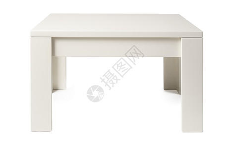 白上隔离的矩形桌面桌木桌家居设计橡木柚木材料房子桌子正方形建筑产品背景图片