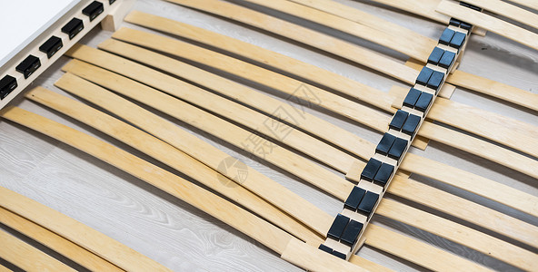 木制床木板零件经典的高清图片