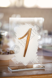 宾客桌号 餐厅的婚礼桌装饰接待用餐装饰品派对仪式桌布环境桌子假期背景图片