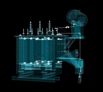 微粒发电站电站活力金属发电机传播计算机虚拟现实力量转型变压器电压背景图片