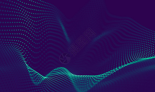 紫色背景上的抽象蓝色几何粒子 连接结构 科学蓝色背景 未来技术 HUD 元素 连接点和线 大数据与商业三角形线条圆圈宇宙边缘黑色背景图片