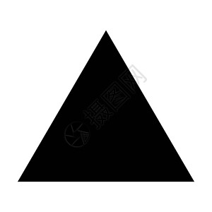 中控UI三角形形状图标矢量符号 用于象形图插图中的创造性图形设计 ui 元素按钮网络线条工作数字虚线字形孩子们计算机中风背景