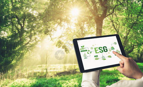 绿色企业转型 促进环境保护和ESSG业务概念的绿色商业转变社会网络经济地球活力目标治理公司战略互联网背景图片