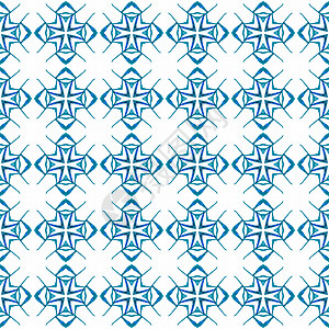 几何花纹装饰东方阿拉伯手划边界 Blue装饰装饰品瑜伽风格奖章矩形绑腿艺术手绘对角线背景