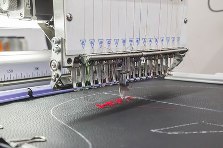 工厂直招刺绣机棉布部分衣服人手纺织品时装纺织厂系列设计工艺背景