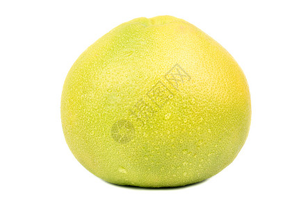 果树杂交种黄色绿色白色情调圆形热带柚子异国食物高清图片