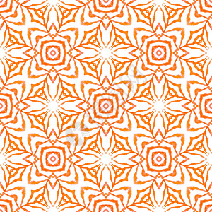 橙色图案的地毯民族手绘图案 橙色 beuteous背景