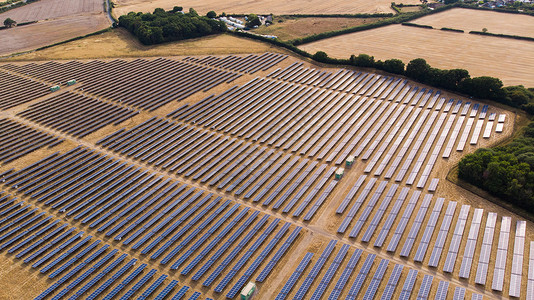 英国国家分区太阳能板板背景图片