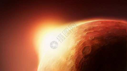 红星球火星图片