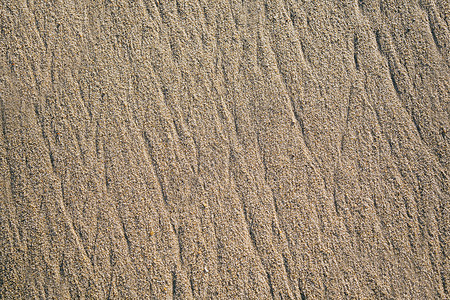 天然砂纹理背景 在海滩上的沙子作为背景 夏季设计的波浪沙背景水泥高清图片素材