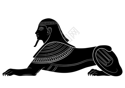 古埃及象形文字古埃及的神话生物艺术品恶魔狮身古物文字幻影考古学旅游艺术文化设计图片