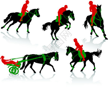 人牵马马马比赛竞赛马术舞步骑师速度安全马背头盔旗帜骑士设计图片