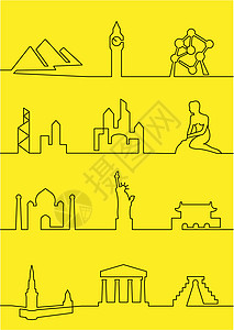 布鲁塞尔世界各城市的城市化建筑明信片游客景观旅游大教堂旅行建筑学收藏假期设计图片