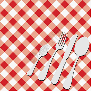茶卡美景红金汉明翰菜单卡晚宴桌布小酒馆邀请函烹饪用餐勺子正方形白色餐厅设计图片