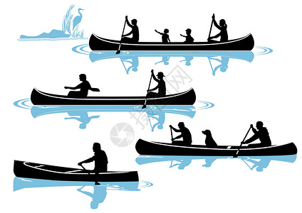 独木小艇乐趣娱乐挑战运动游客闲暇旅行收藏旅游漂流设计图片